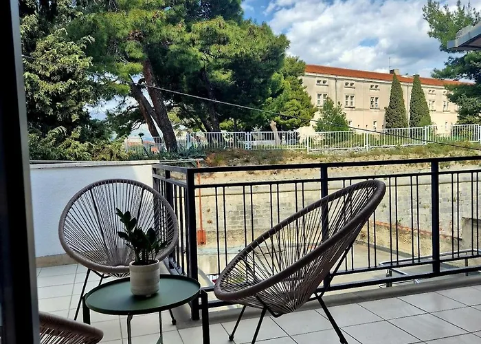 公寓 Dalmatian Elegant In The Center 斯普利特