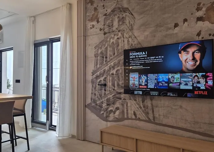 Dalmatian Elegant In The Center 公寓 *